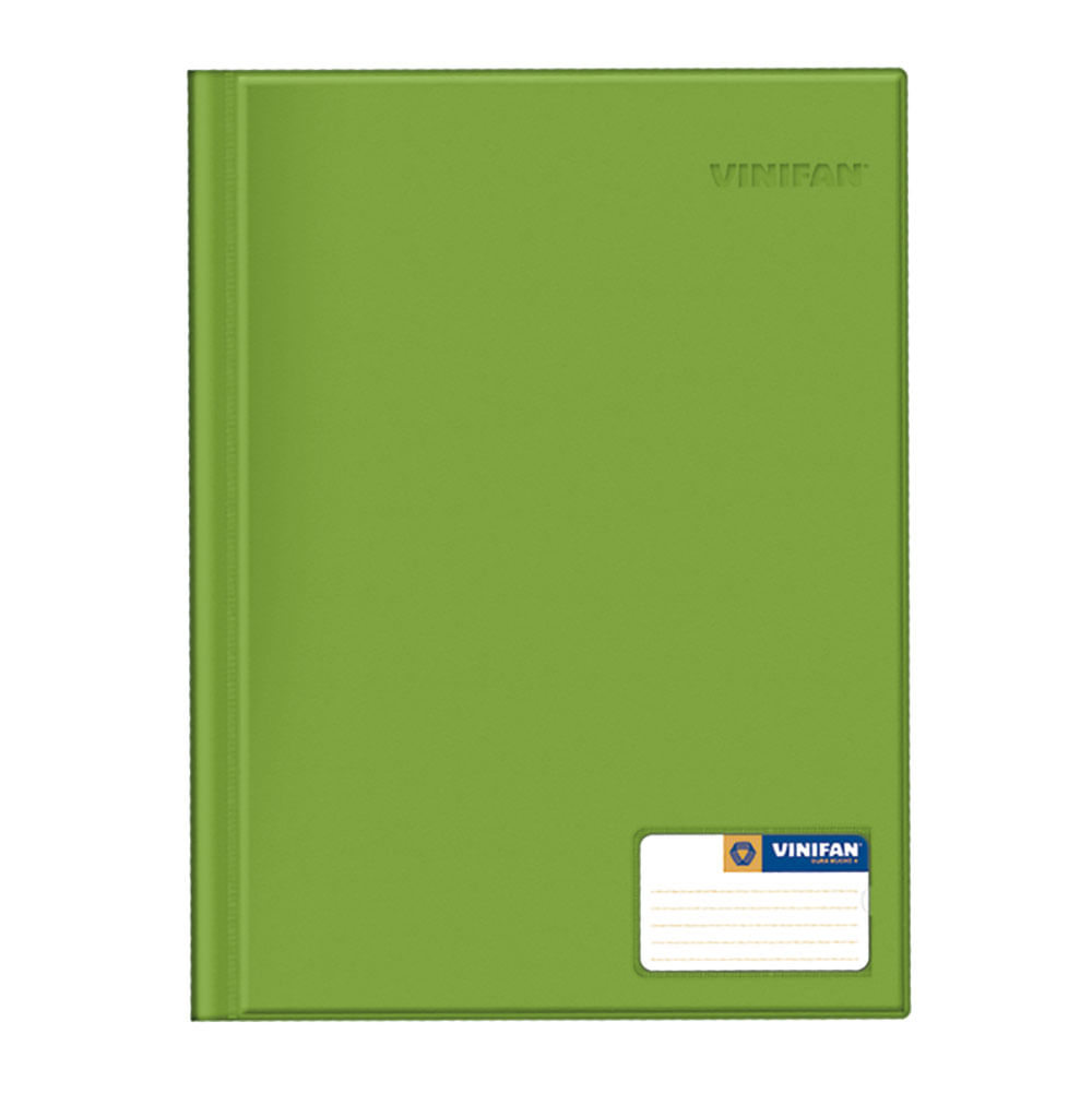 Vinifan Folder Doble Tapa A4 Verde Limón