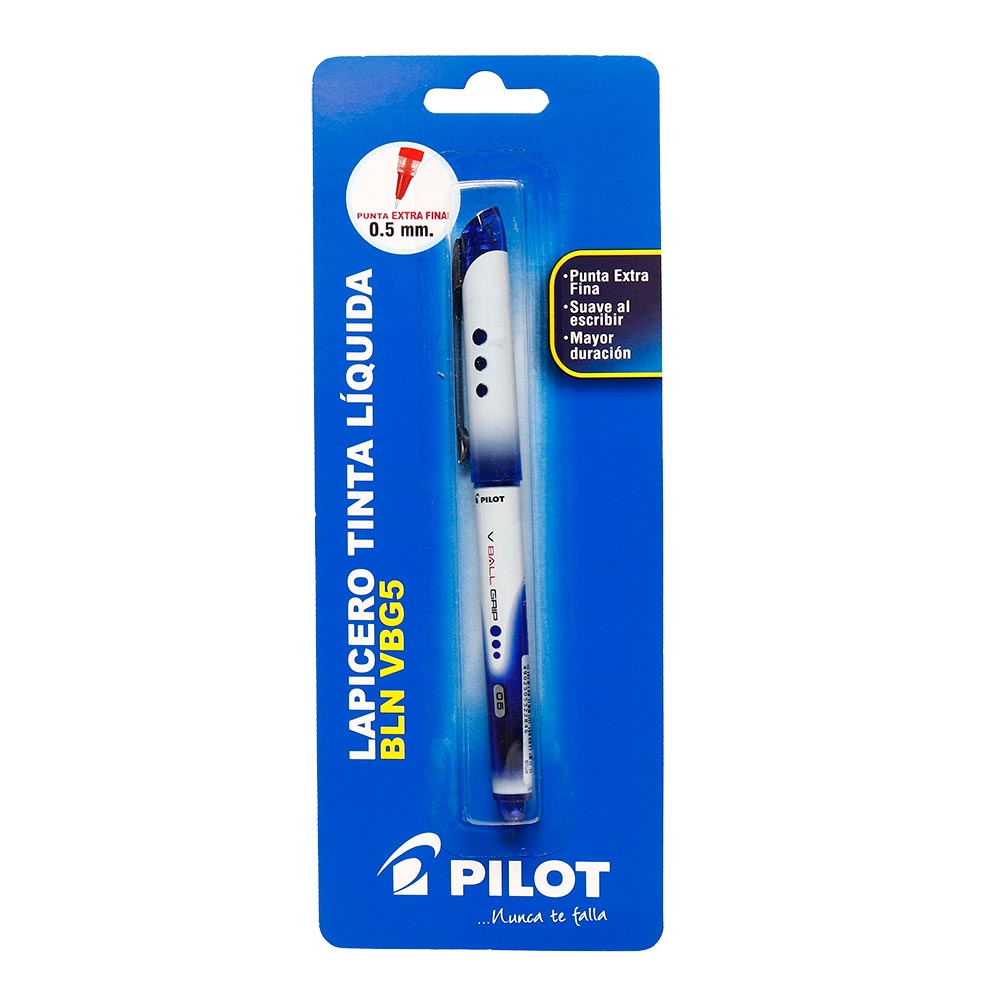 Lapicero Tinta Líquida BLN-VBG5 Pilot Azul
