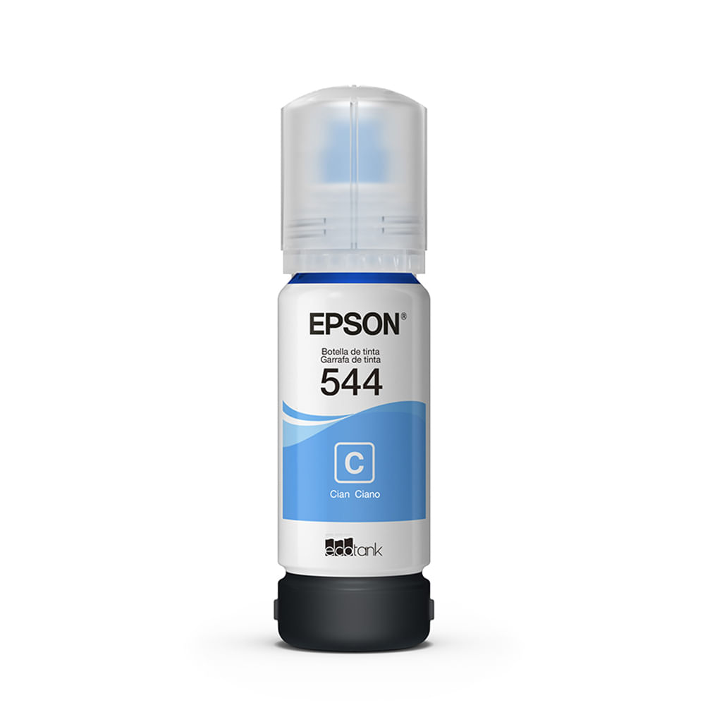 Epson Botella de Tinta T544 Cian