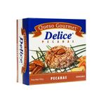 Queso Crema Gourmet Delice con Pecanas Molde 150 g
