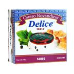 Queso Crema Gourmet Delice Novandino con Sauco Molde 150 g