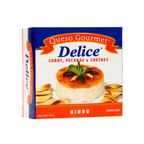 Queso Crema Gourmet Delice Hindú Cury Pecanas & Chutney Molde 150 g
