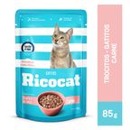 Pouc Ricocat Troz Sals Carne Gatti x 85Gr