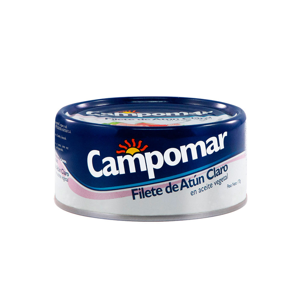 Filete de Atún Claro Campomar en Aceite 170g