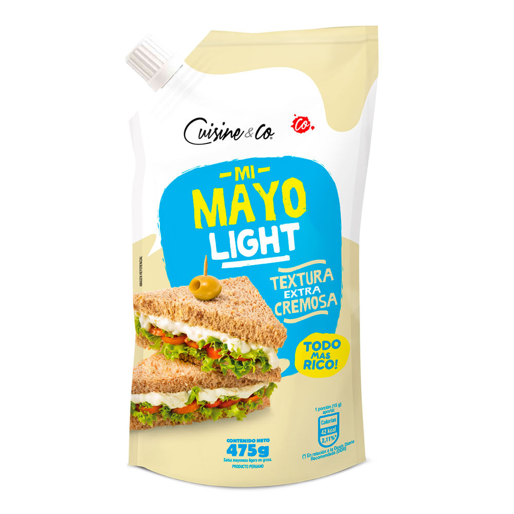 Mayonesa Light Cuisine & Co Doypack 475 g