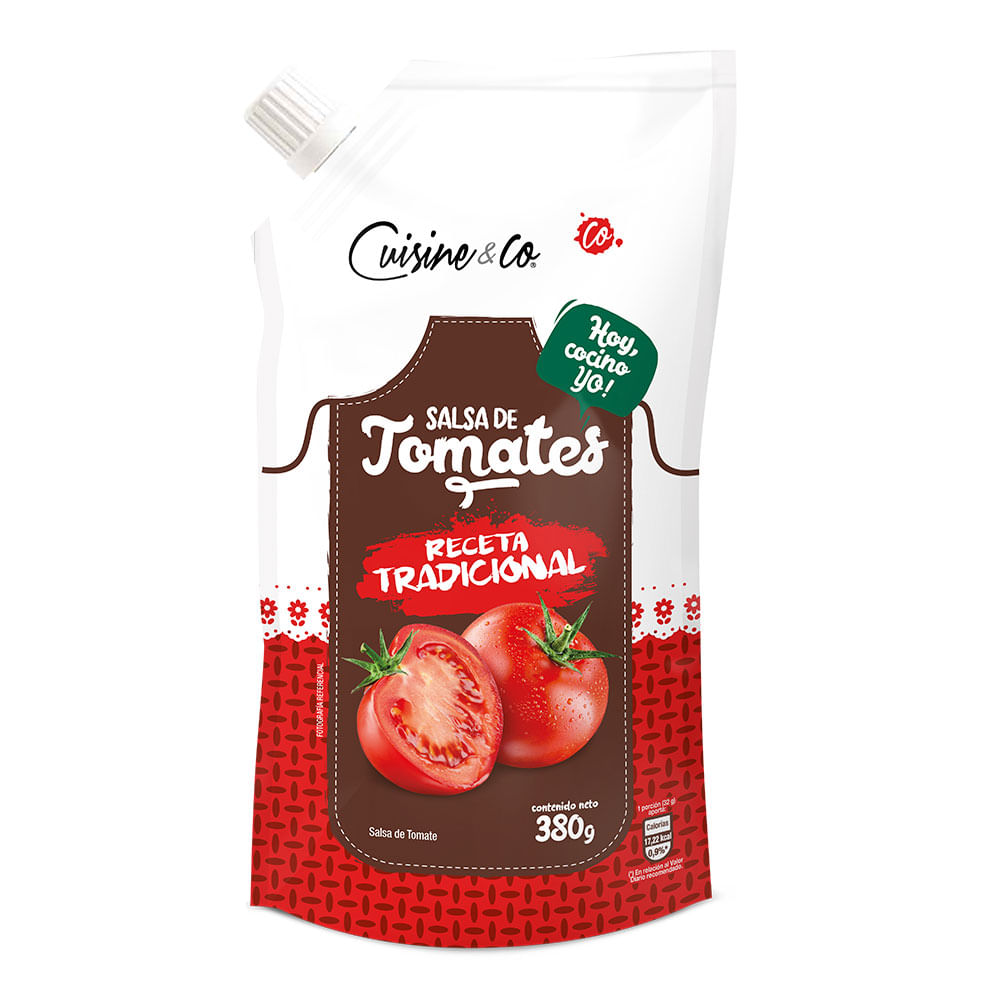 Salsa de Tomate Cuisine & Co Doypack 380 g