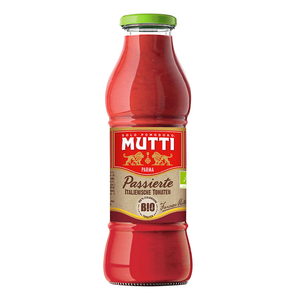 Pasta De Tomate Orgánico Mutti Frasco 560 g