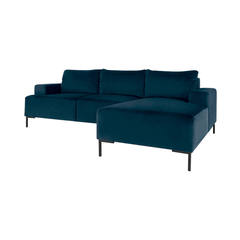 YoloDecoro Sillón Seccional Derecha Frederik Azul Zafiro