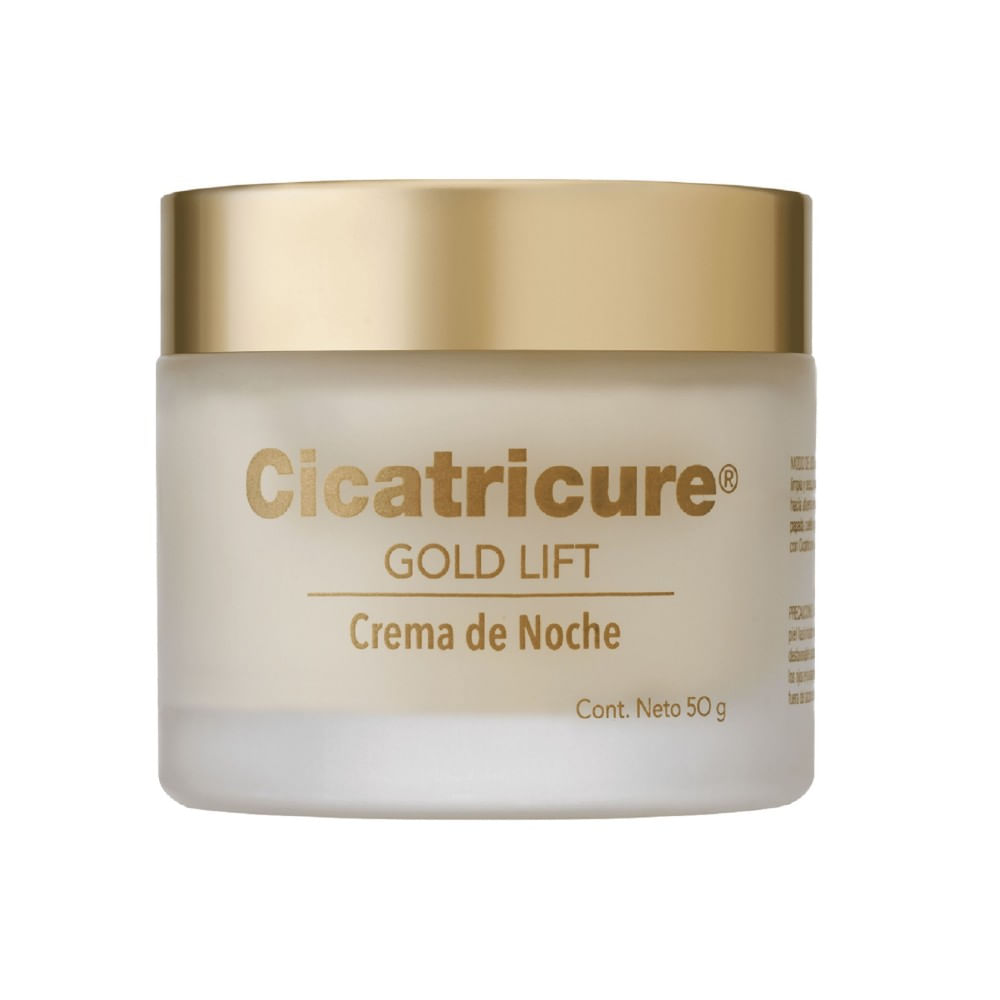 Crema Facial Antiarrugas de Noche Gold Lift Pote 50 g