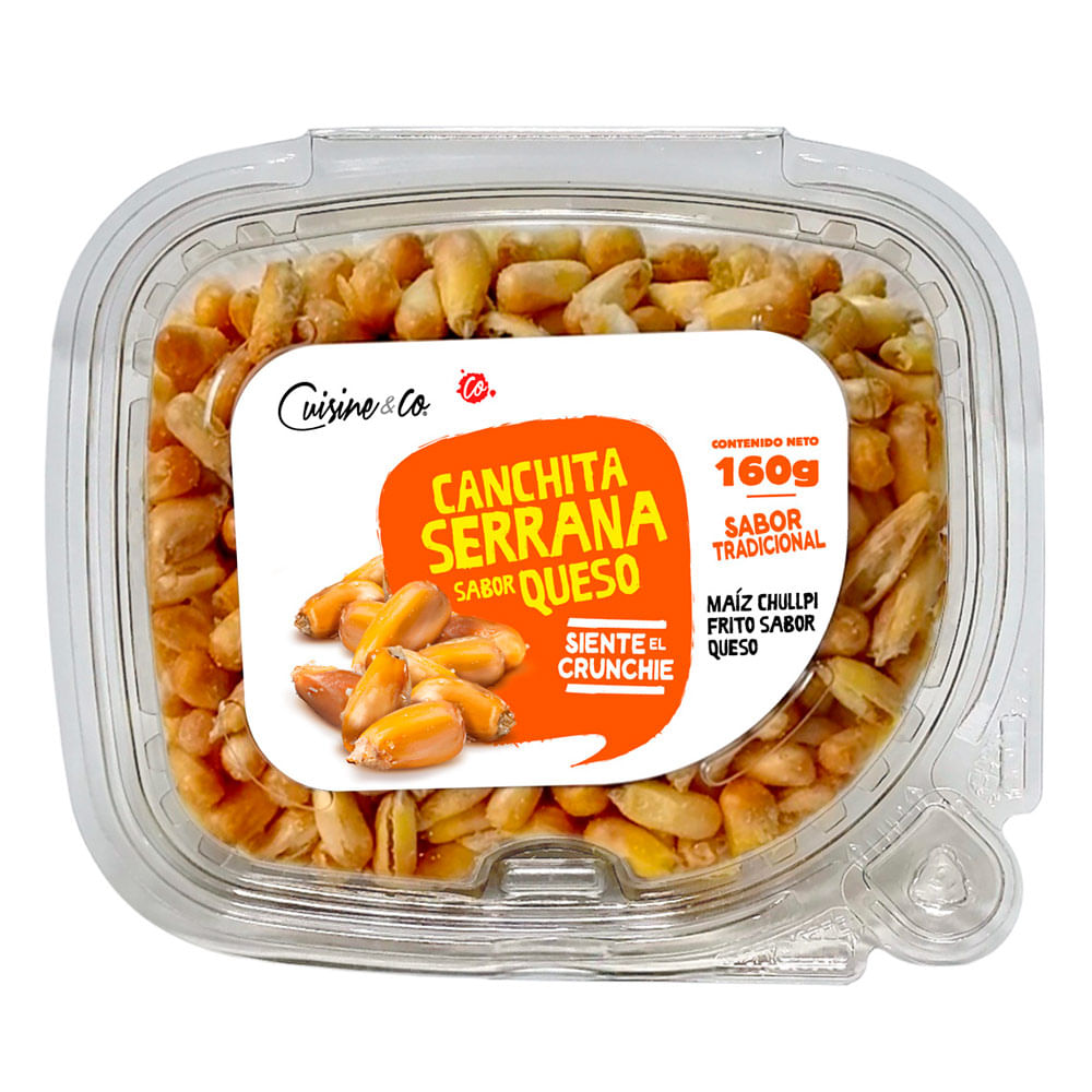 Canchita Serrana Sabor Queso Cuisine & Co Pote 160 g