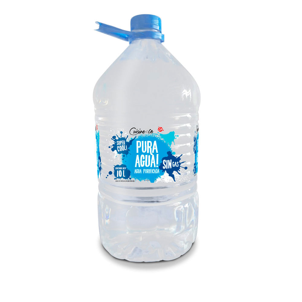 Agua Purificada Sin Gas Cuisine&Co Bidón 10 Litros