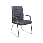 Silla Fija de Oficina Gerencial RTA-1101 Negro