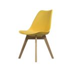 Silla Fija de Comedor RTA-3137A Mostaza