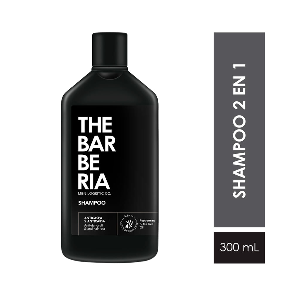 Shampoo Anticaída y Anticaspa Frasco 300 ml