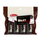 Chocolate con Leche sin Azúcar 40% Cacao Milky La Ibérica Barra 20 g Bolsa 10 unid
