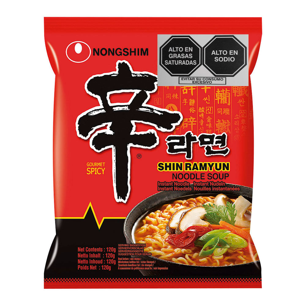 Sopa Instantánea Picante en Sobre 120 g