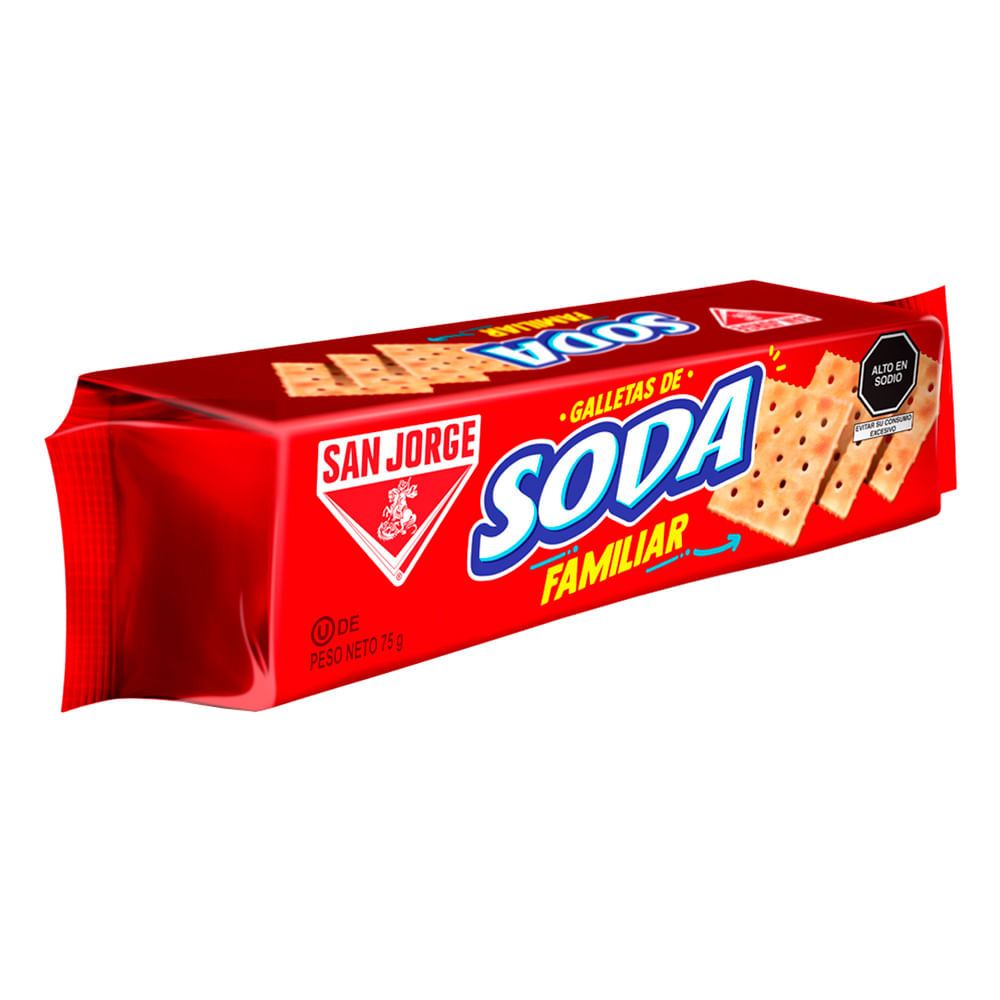 Galletas Soda San Jorge Paquete 75 g