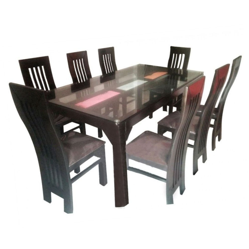 Comedor Decohome Rolom + 8 Sillas