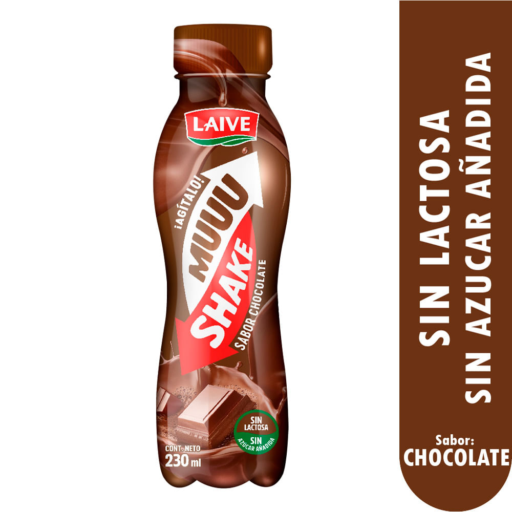 Bebida Sabor Chocolate Laive Muuu Shake 230ml