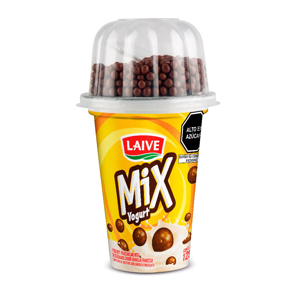 Yogurt Mix con Bolitas de Chocolate Laive 125g