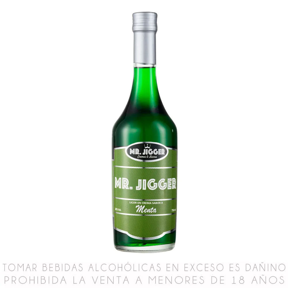 Crema Mr Jigger Menta 750ml