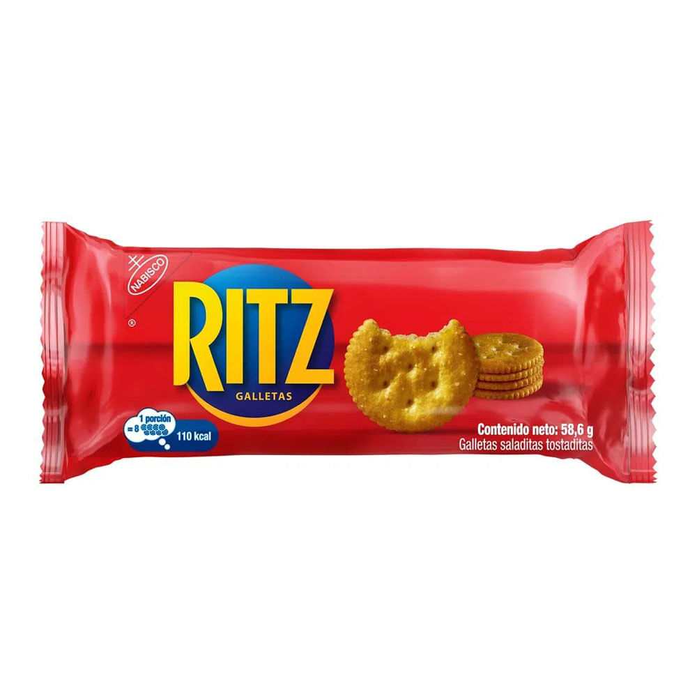 Galletas Saladas RITZ Bolsa 20g Paquete 6un