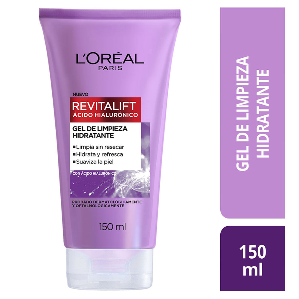Gel Limpiador Revitalift Ácido Hialurónico 150ml