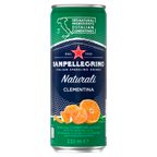 Agua Carbonatada Sanpellegrino Clementina Lata 330ml