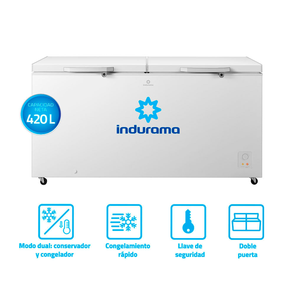 Congelador Indurama Ci-420Bl