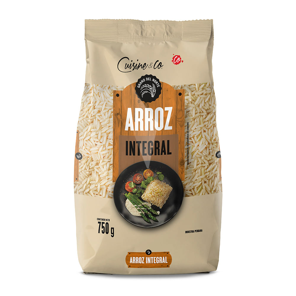 Arroz Integral Cuisine & Co 750g