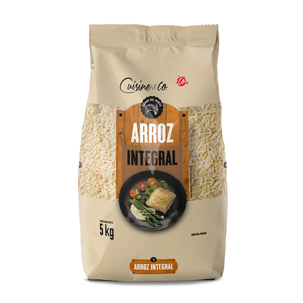 Arroz Integral Cuisine & Co 5kg