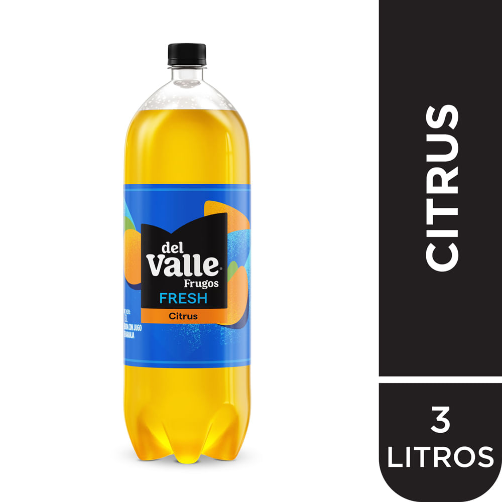 Bebida Frugos Fresh Citrus Botella 3L