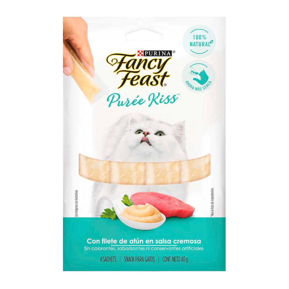 Alimento Fancy Feast Kisses Filete de Atun 40g
