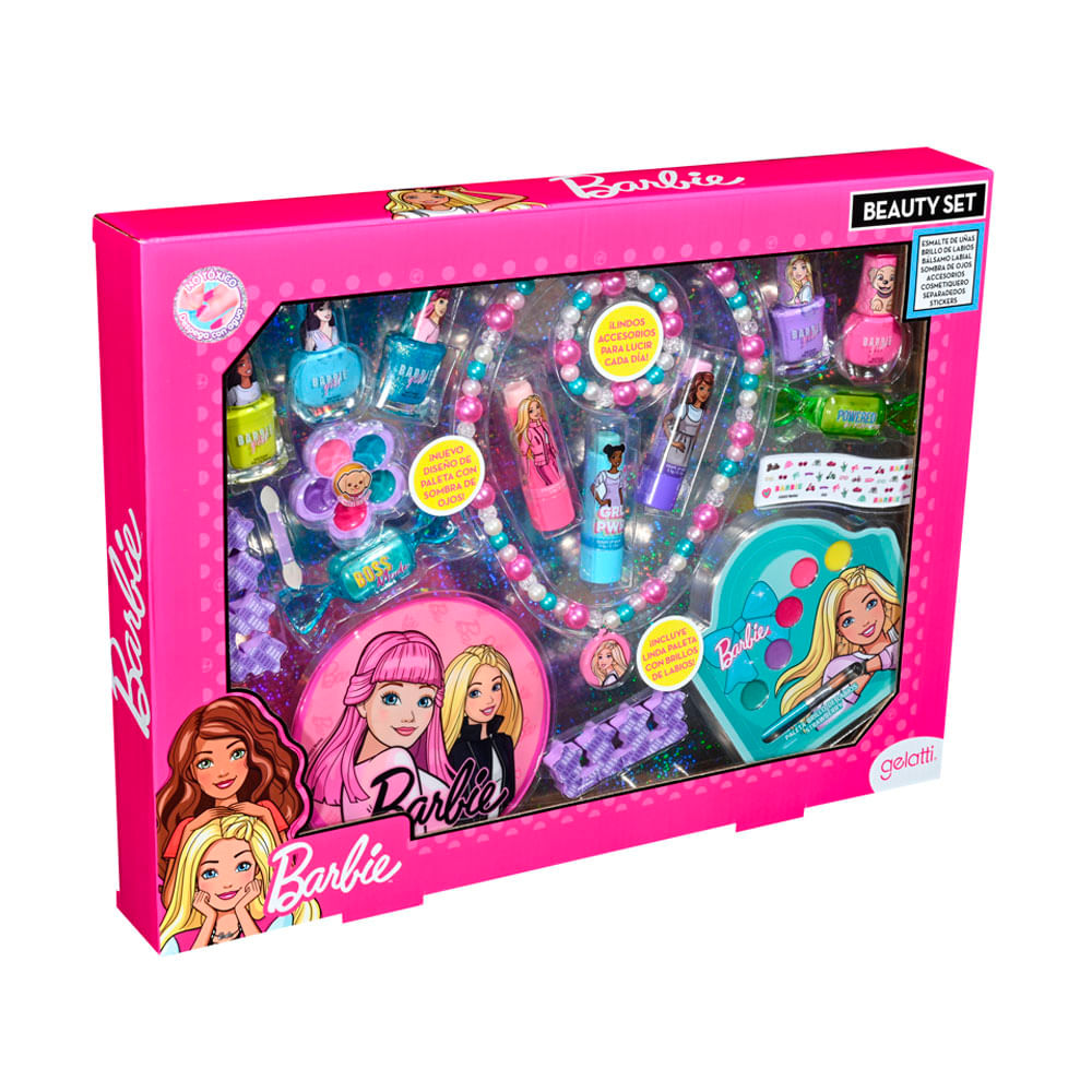 Estuche Maquillaje Beauty Set Xl Barbie Gelatti