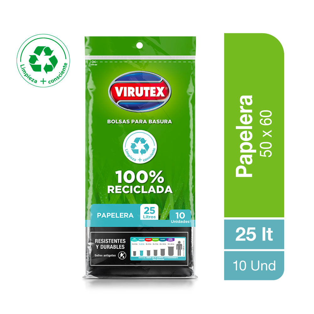 Bolsa negra de basura 75 litros x 50 unids. - Promart