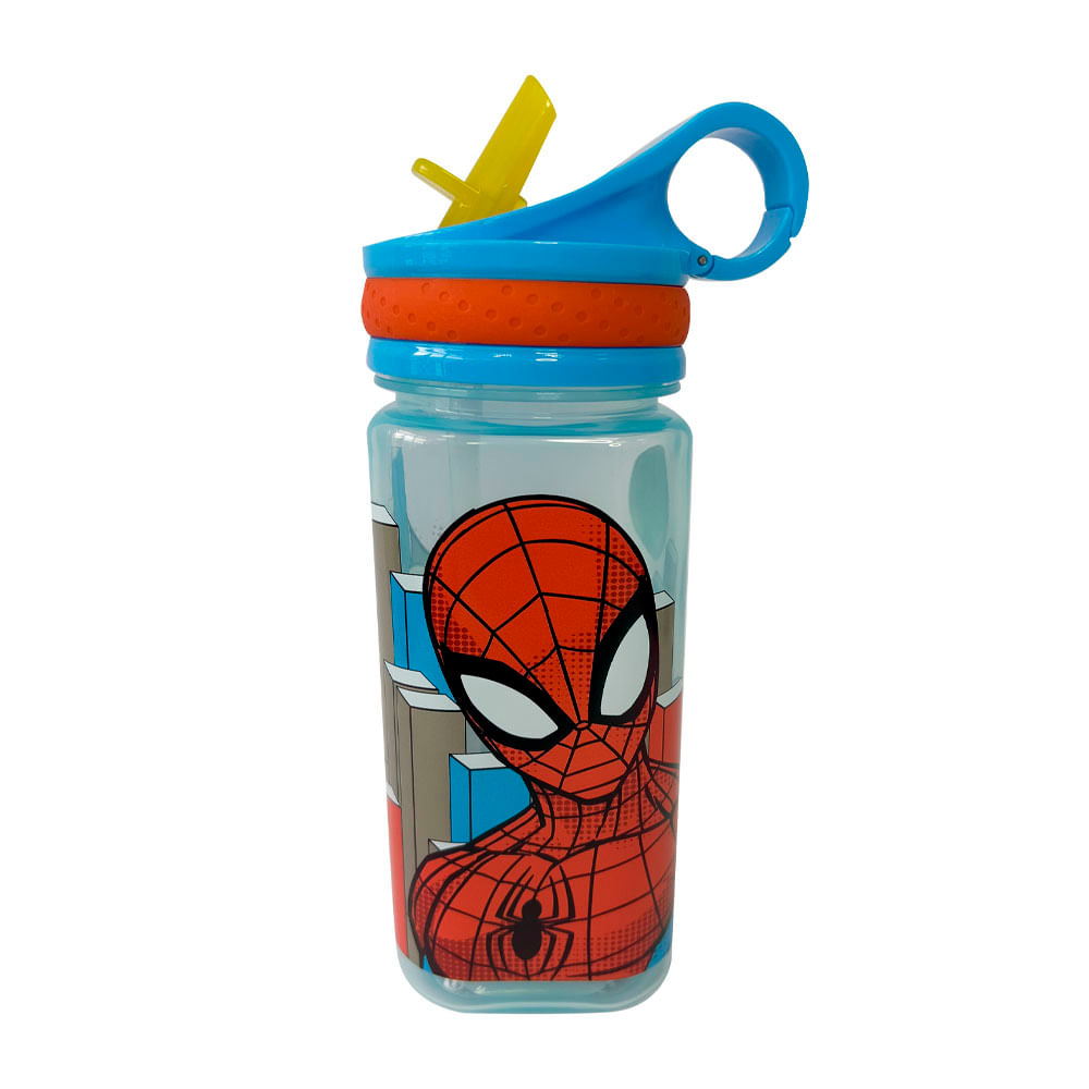 Botella Cuadrada Spiderman