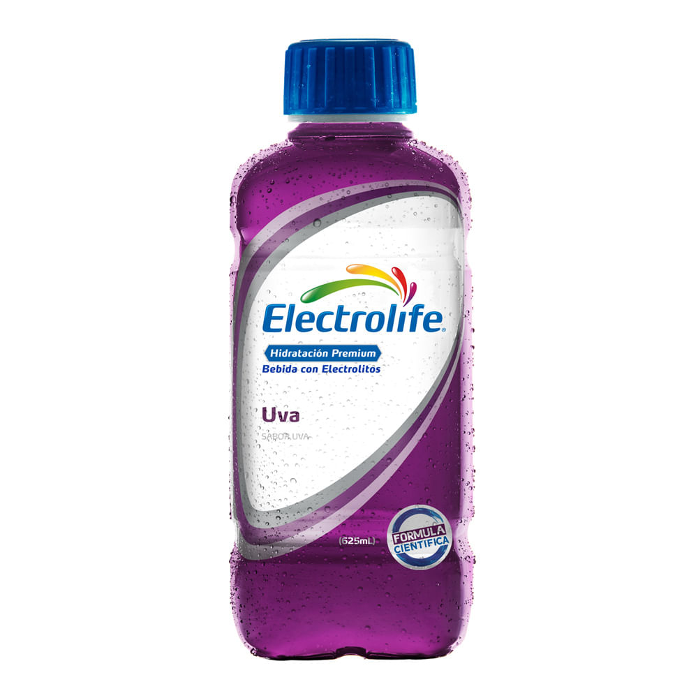 Bebida con Electrolitos Electrolife Uva Botella 625ml