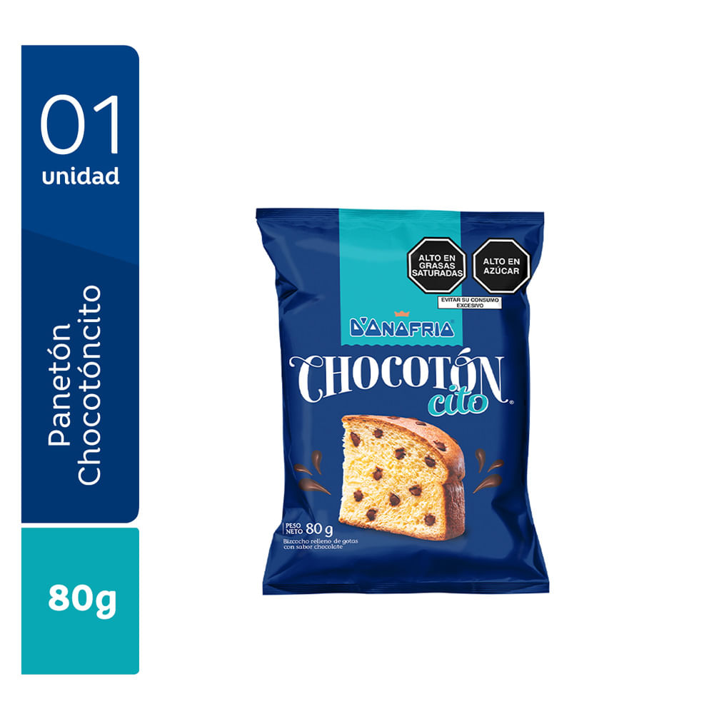 Mini Panetón Donofrio Chocotoncito Bolsa 80g
