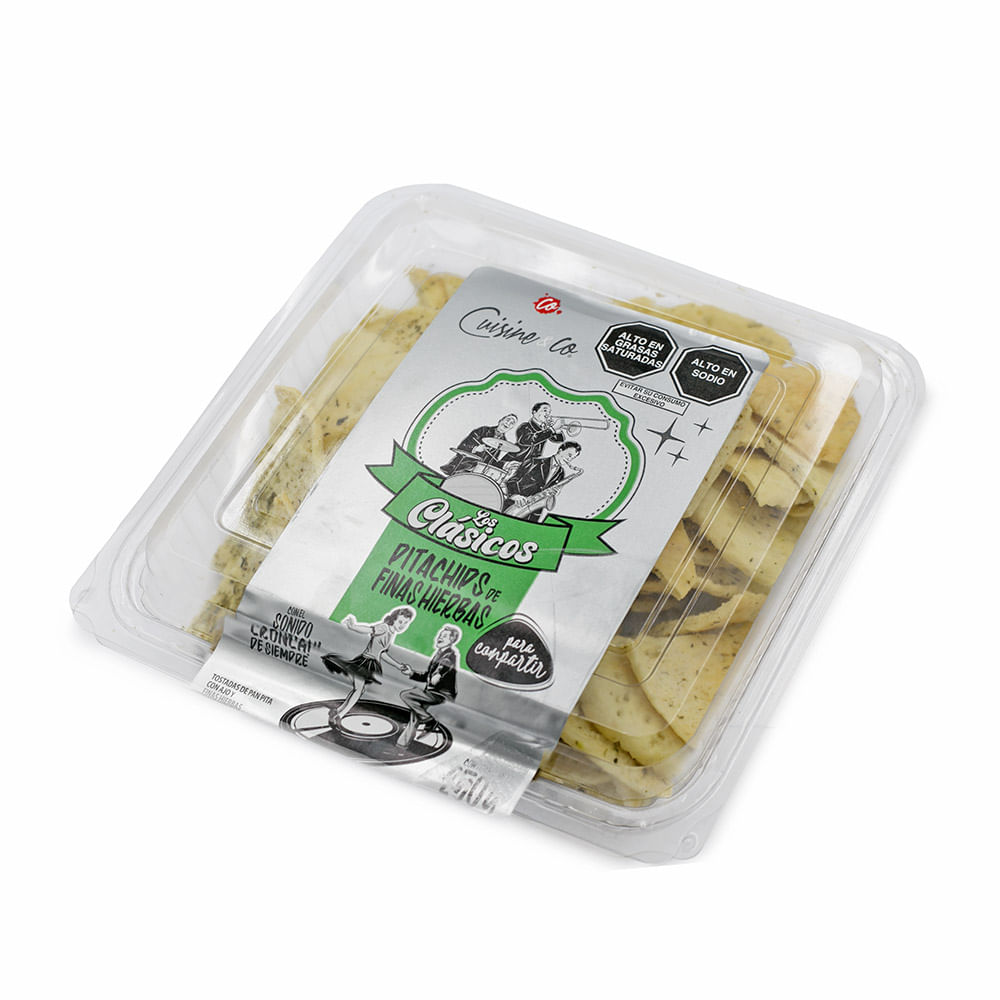 Pitachips de Finas Hierbas Cuisine & Co 250g