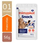 Snack Mimaskot Gatos Cremy 6x6x56g