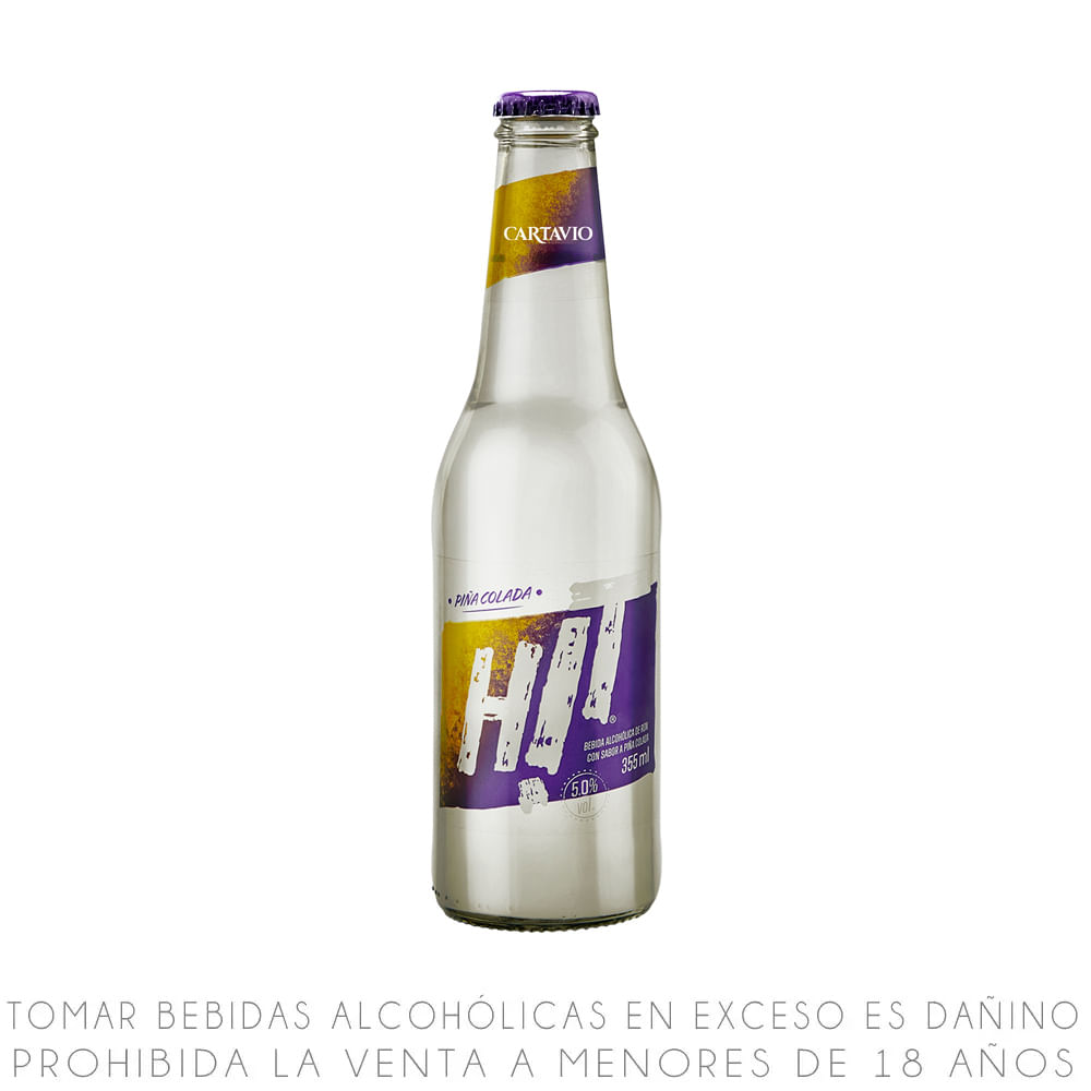 Bebida Ready to Drink Hit Piña Colada Botella 355ml