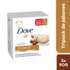Tripack Jabón en Barra Dove Karité 90g