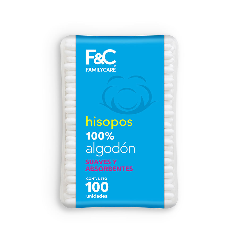 Hisopos Family Care 100un