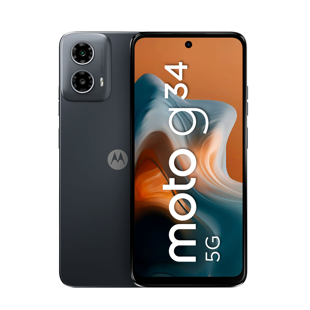 Smartphone Motorola Moto G34 5G Negro Meteorito