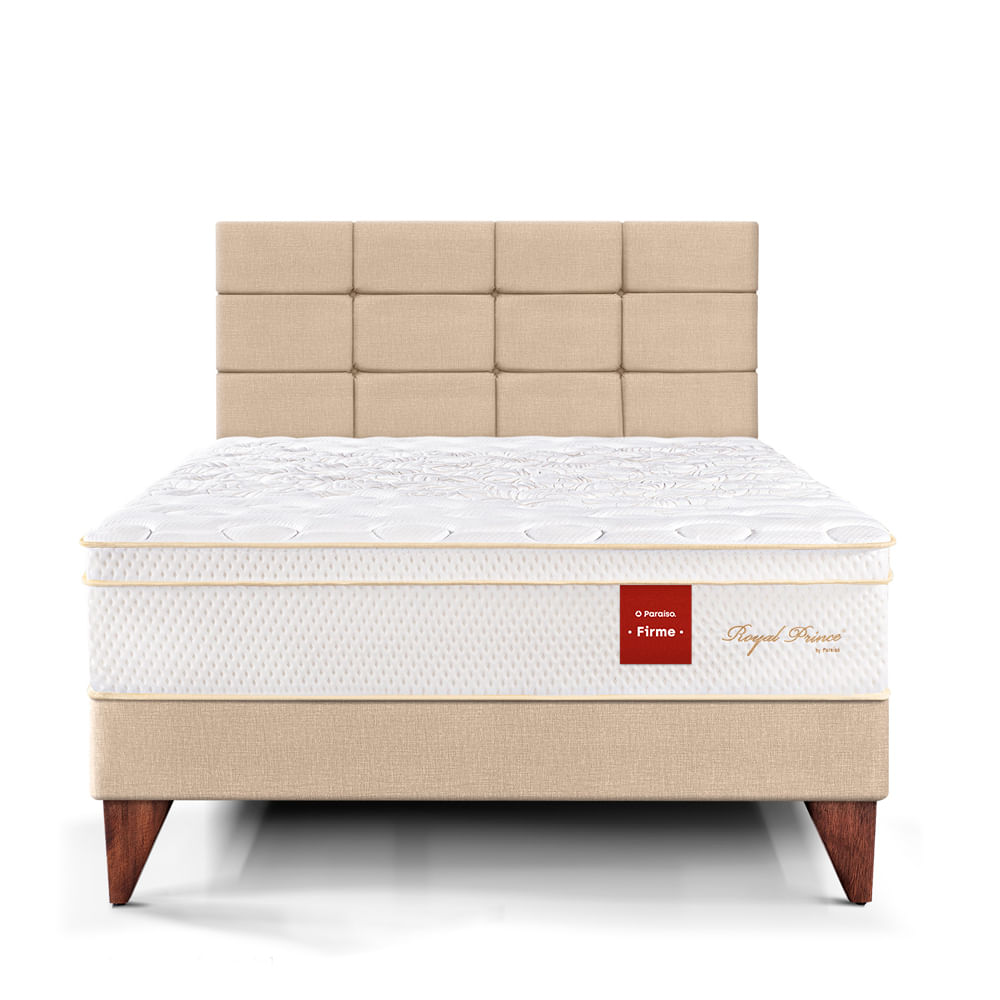 Dormitorio Europea Royal Prince 2 Plazas Cabecera Blocks Champagne