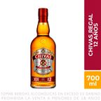 Whisky Chivas Regal 12 Años Botella 700ml
