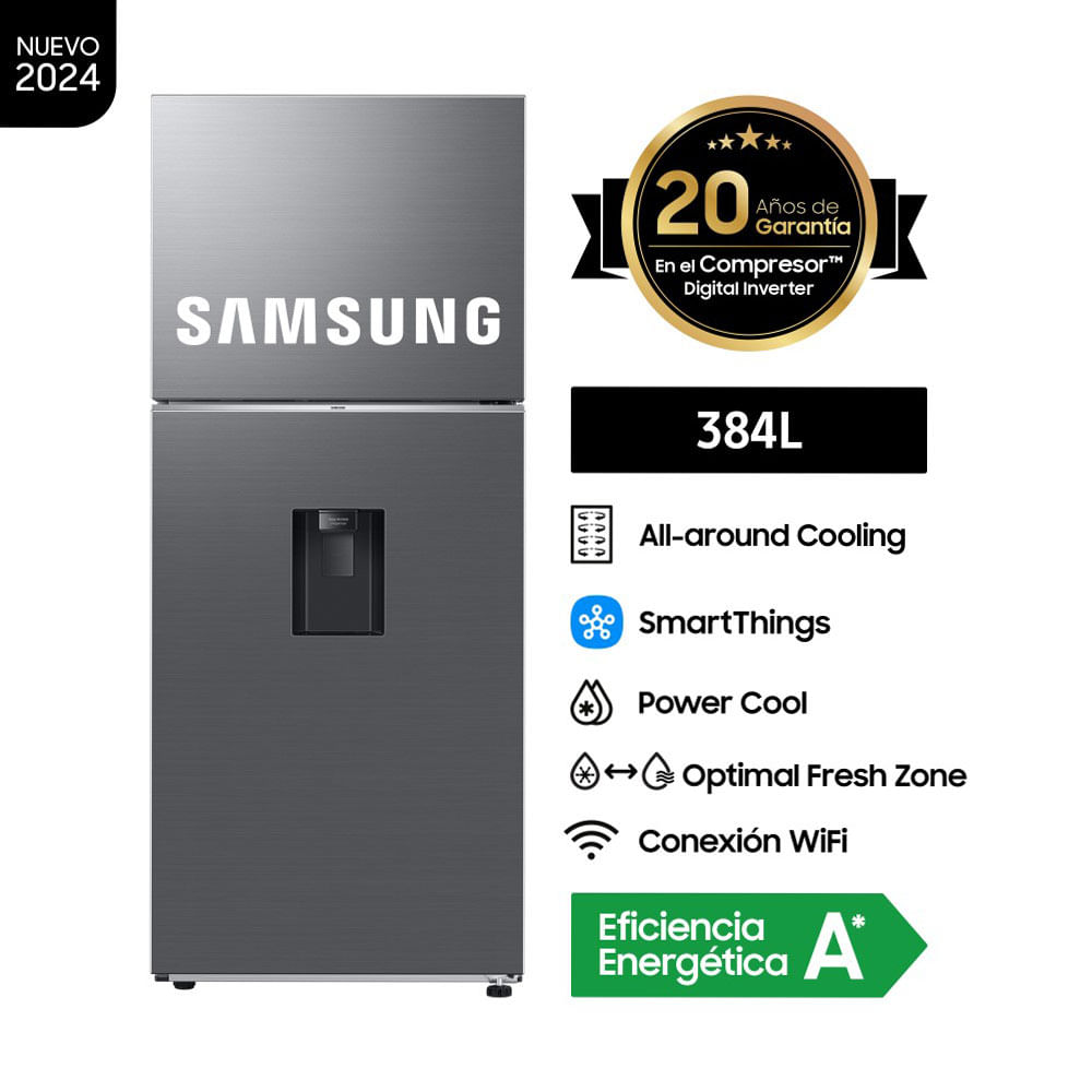 Refrigeradora Samsung TMF 384L RT38DG6730S9/PE