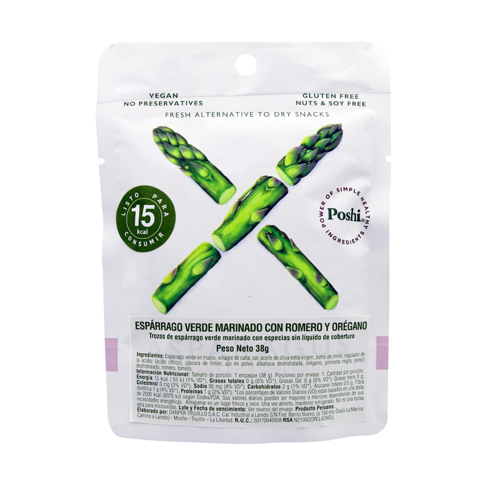 Snack de Espárrago Verde Casa Verde 38g