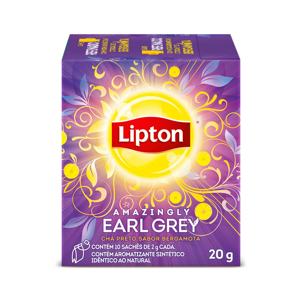 Té Lipton Amazingly Earl Grey 10un