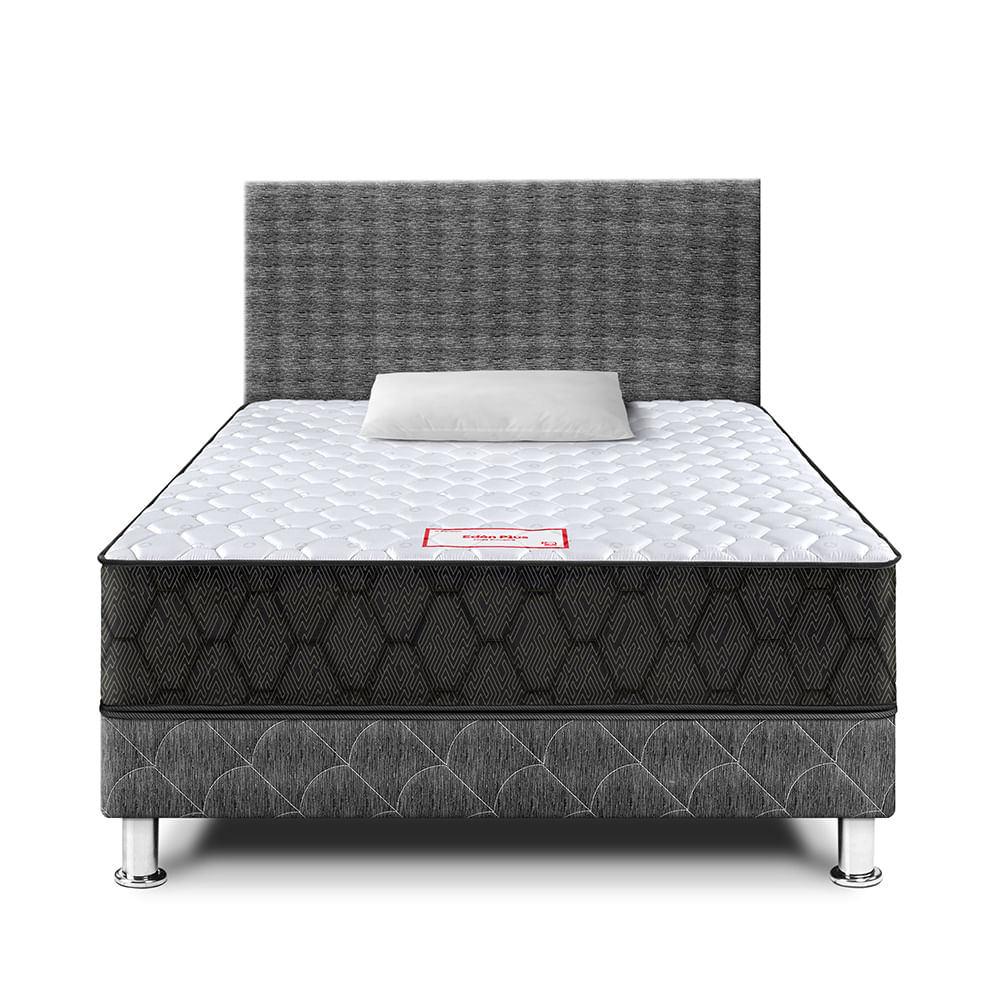 Dormitorio Edén Plus 1.5 Plazas + 1 Almohada + Protector